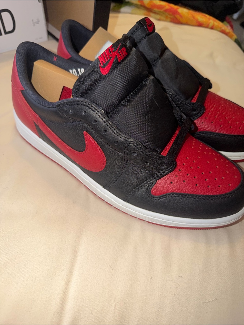 Jordan 1 Low OG “Banned” (Men’s 10.5) - Picture 8 of 8